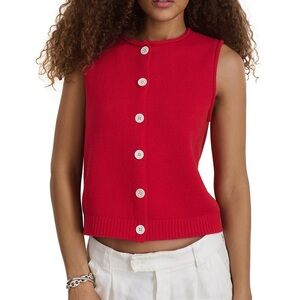 Alex mill cotton sweater vest